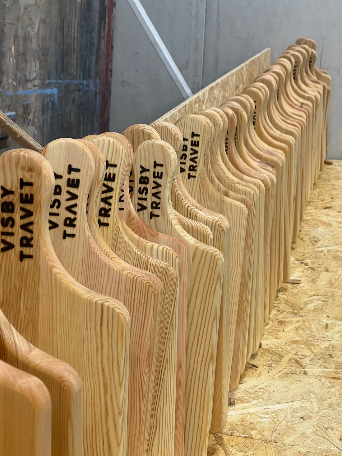 Tillverkning skärbrädor